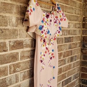 Spring off shoulders dress from True Violet